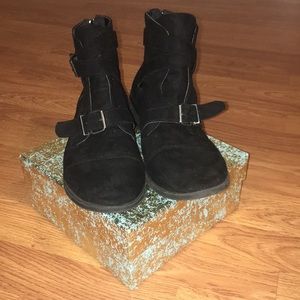 Buckled Ankle Boots